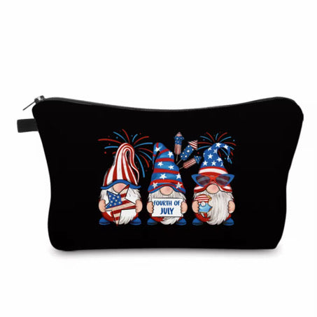 Pouch - America 4th of July Gnomes