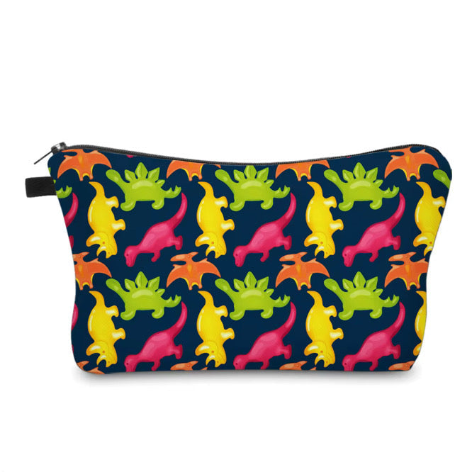 Pouch - Dino Dinosaur Red Green Yellow