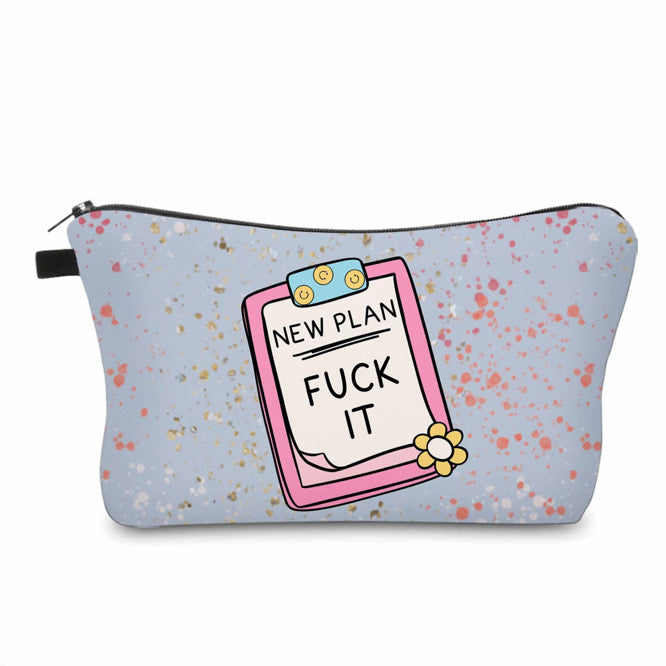 Pouch - Humor Adult, New Plan Fuck It