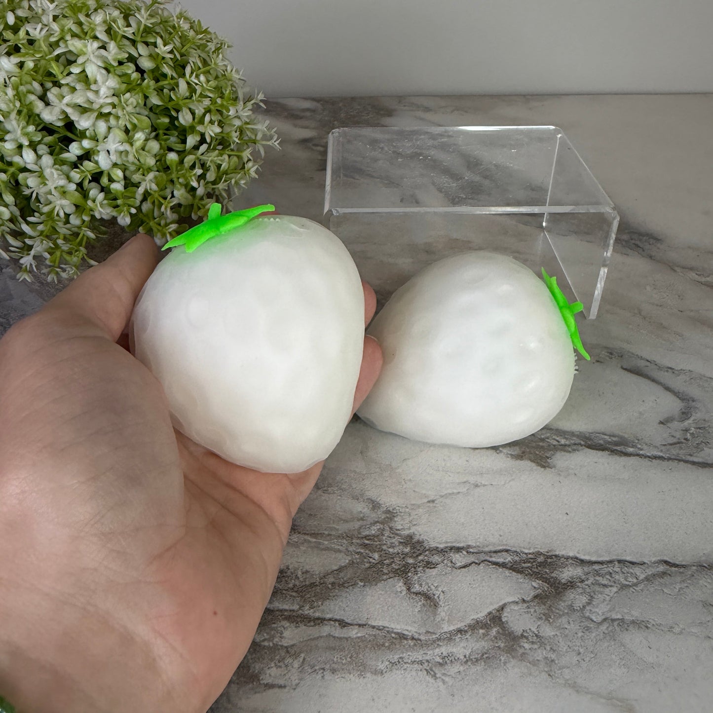 Squishy Toy - Sunlight Color Changing Strawberry, Larger