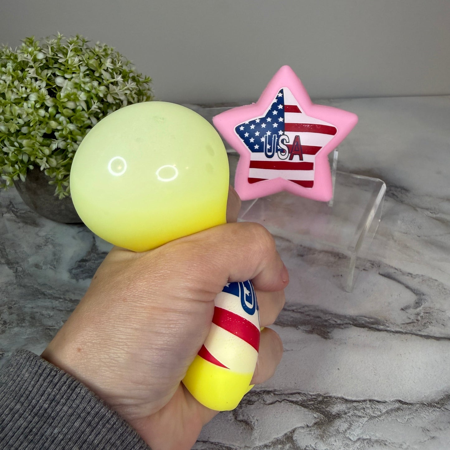 Squishy Toy - America USA Star