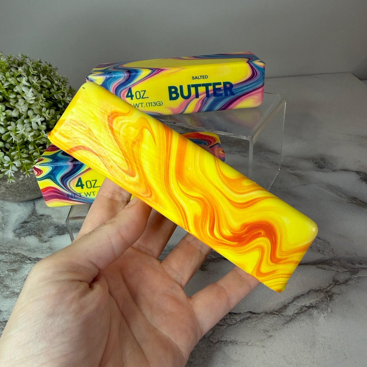 Squishy Toy - Butter Tie Dye