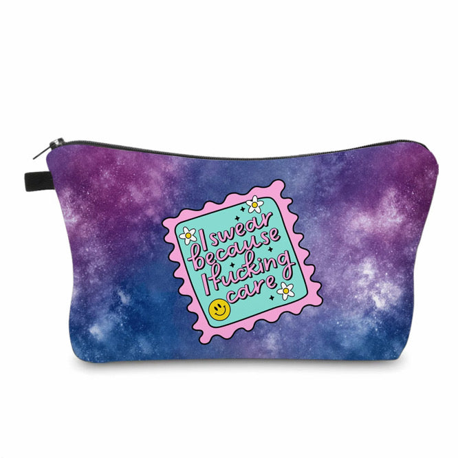 Pouch - Humor Adult, Swear Fucking Care