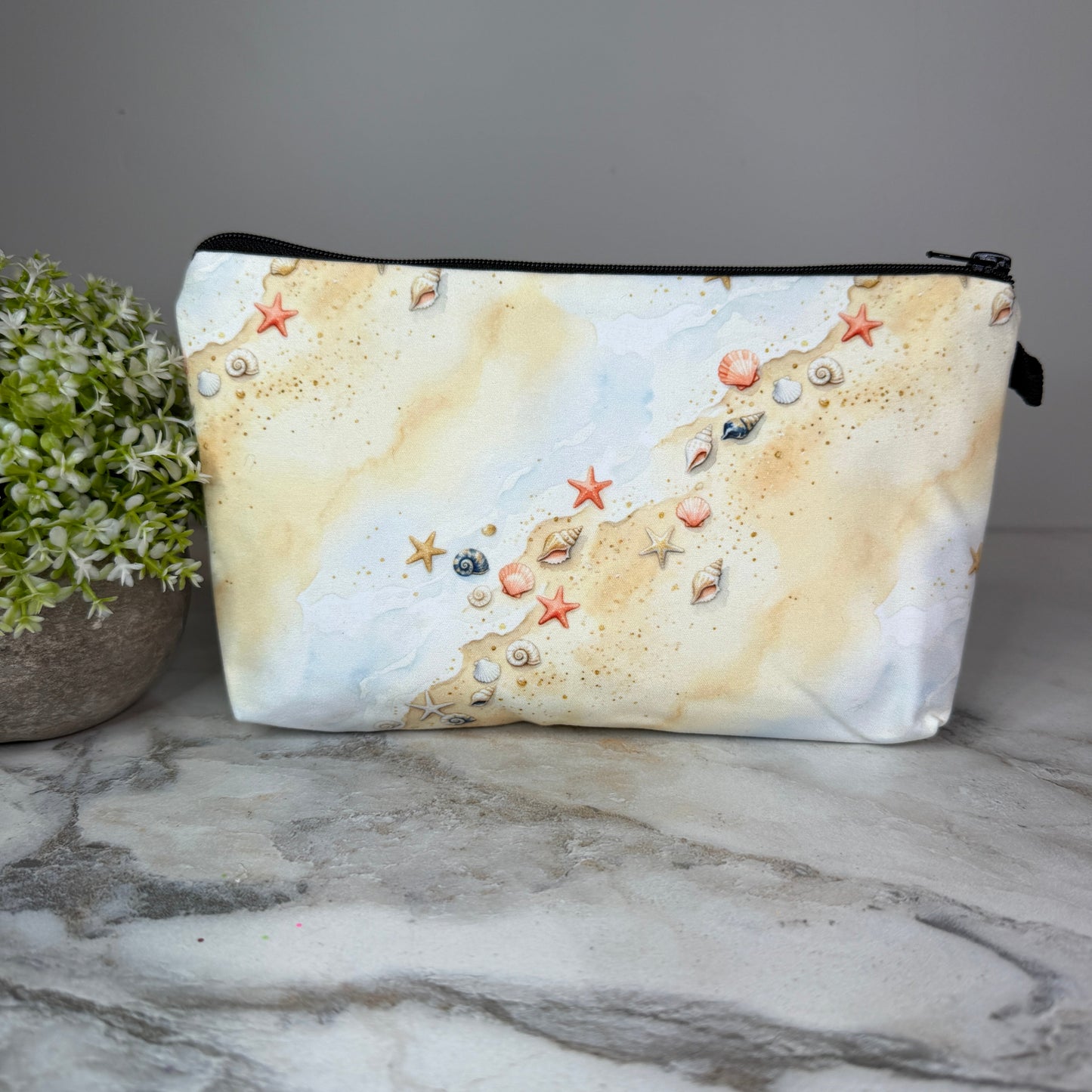 Pouch - Beach Summer Sand Seashells