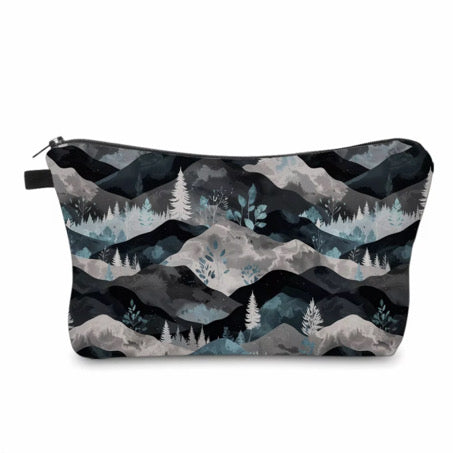 Pouch - Mountain Blue Grey Black