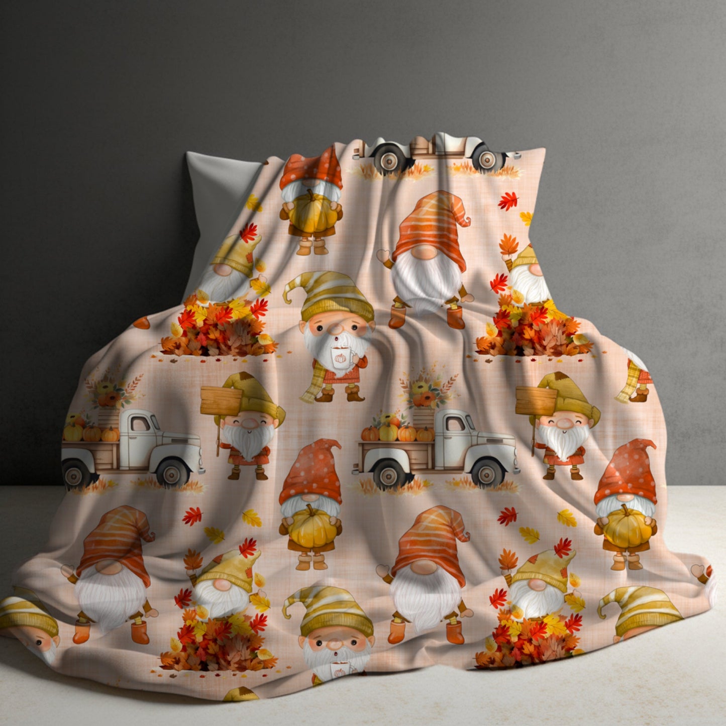 Blanket Halloween #32 - Fall Gnomes - PREORDER ends 7/25