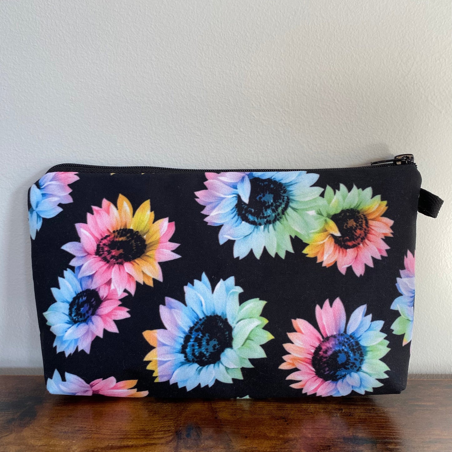 Pouch - Floral, Sunflower Rainbow