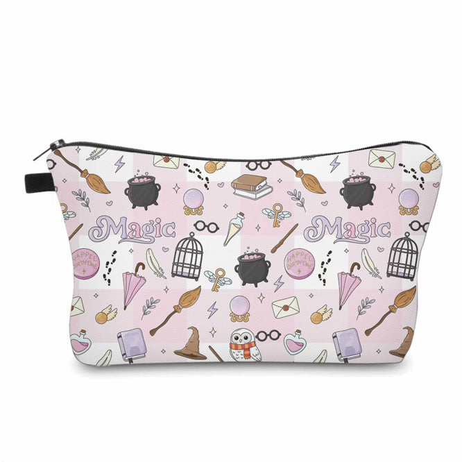 Pouch - Magic Pink White Check