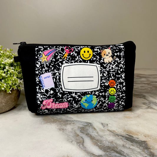 Pouch - Teacher, Composition Notebook Teach