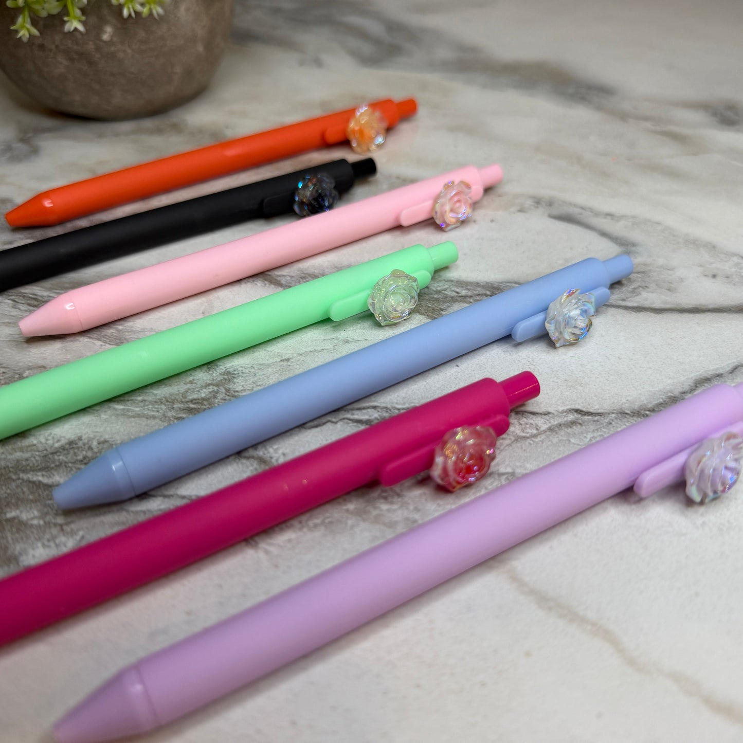 Pen - Holographic Roses