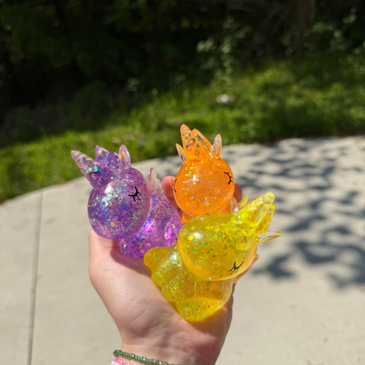 Squishy Toy - Unicorn Glitter
