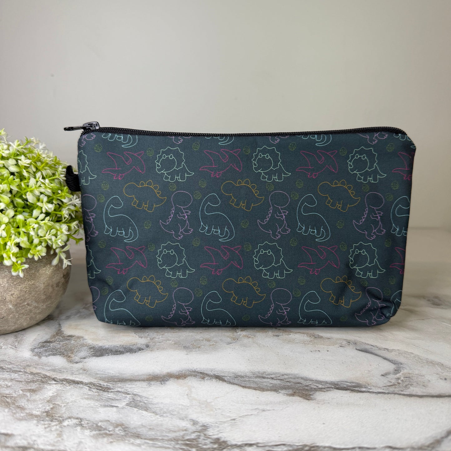 Pouch - Dinosaur Outline