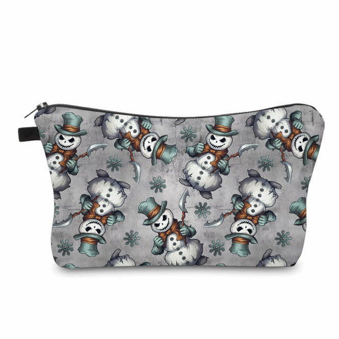 Pouch - Christmas Winter - Creepy Snowman
