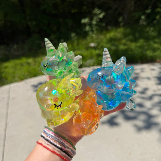 Squishy Toy - Unicorn Glitter