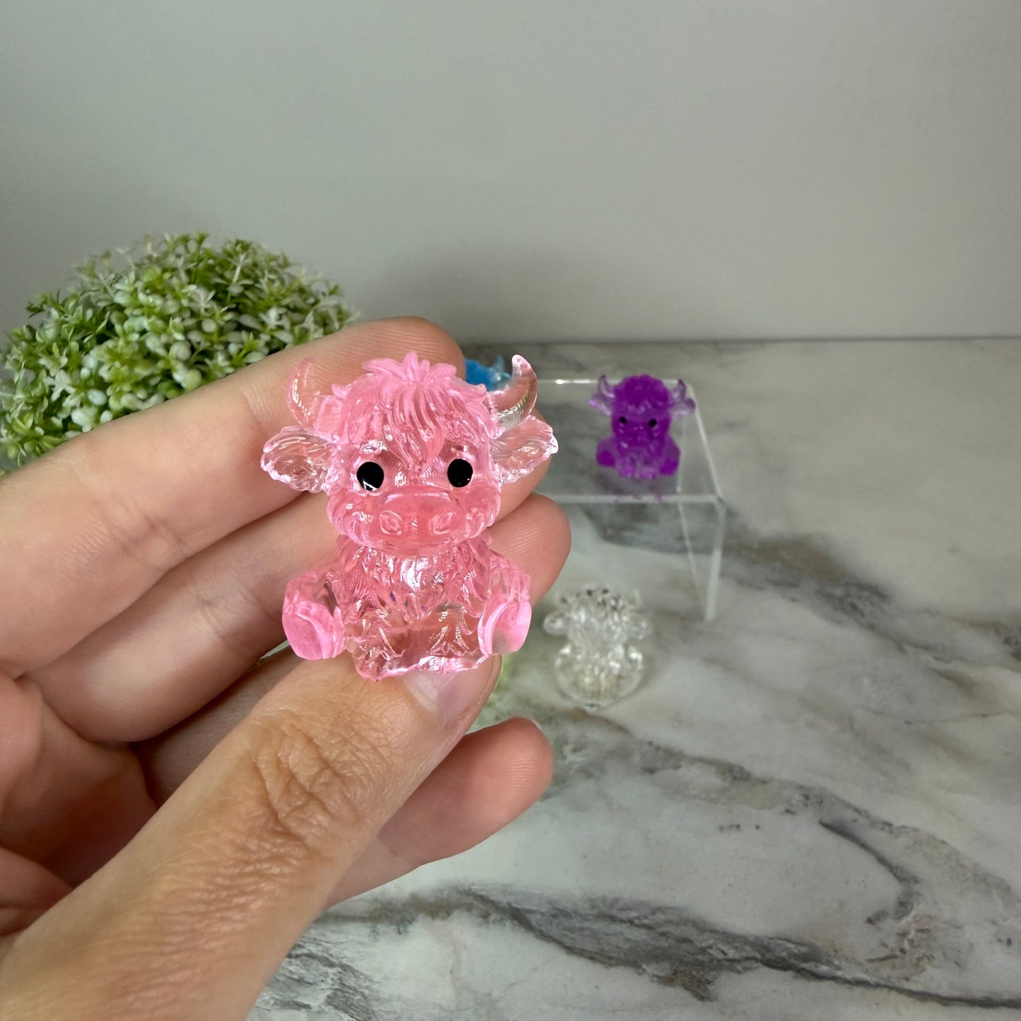 Squishy Toy - Ice Ice Highland Cow
