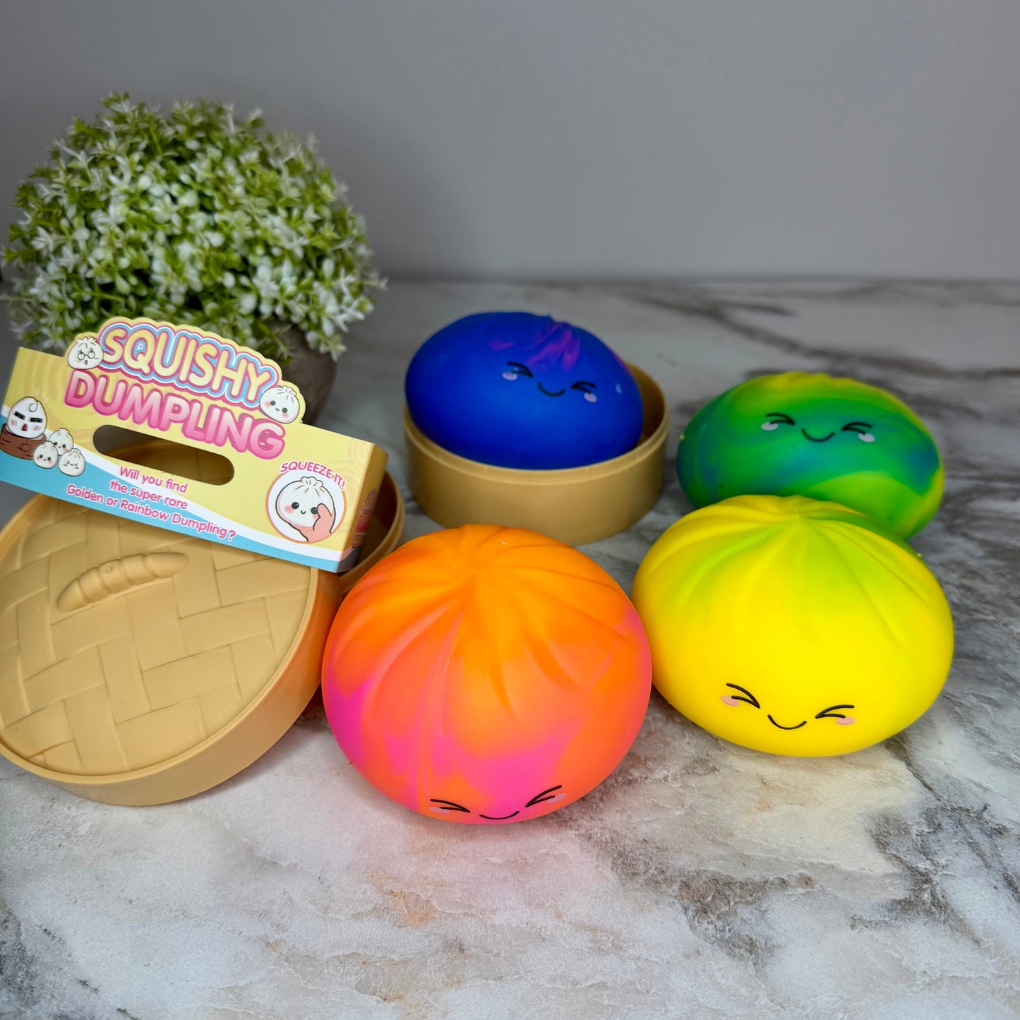 Squishy Toy - Viral Dumpling, Tie Dye