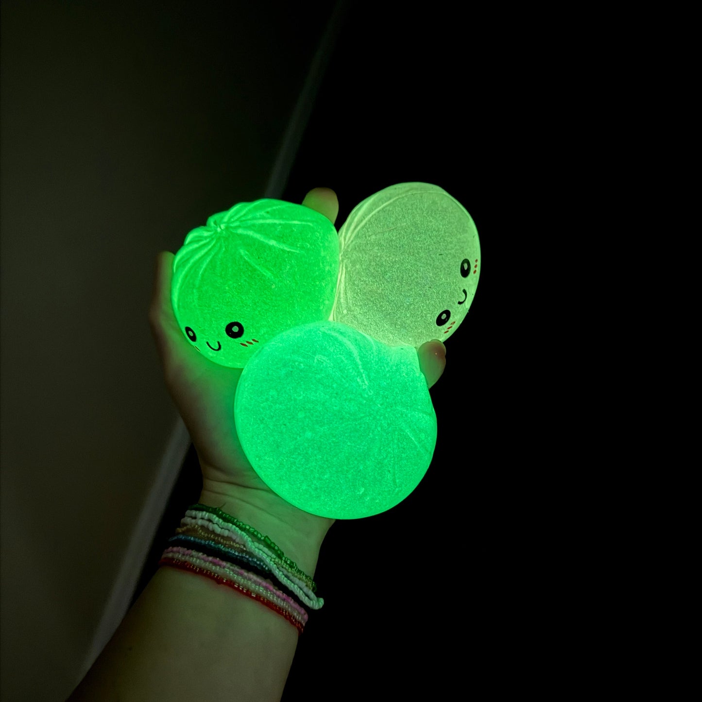 Squishy Toy - Halloween Dumpling, Glow In The Dark