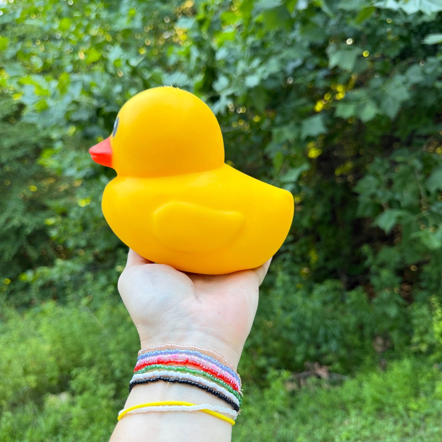 Squishy Toy - Rubber Duck, Jumbo Yellow