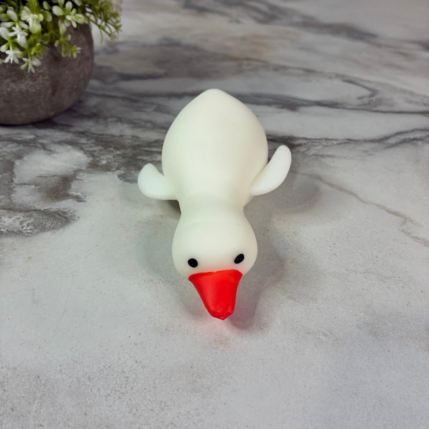 Squishy Toy - Laying Down Duck