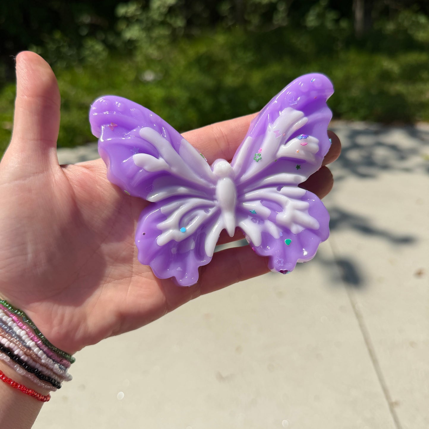 Squishy Toy - Butterfly + White