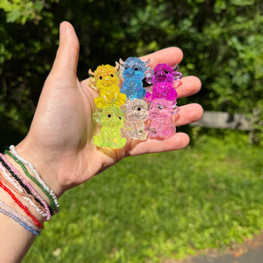 Squishy Toy - Ice Ice Highland Cow