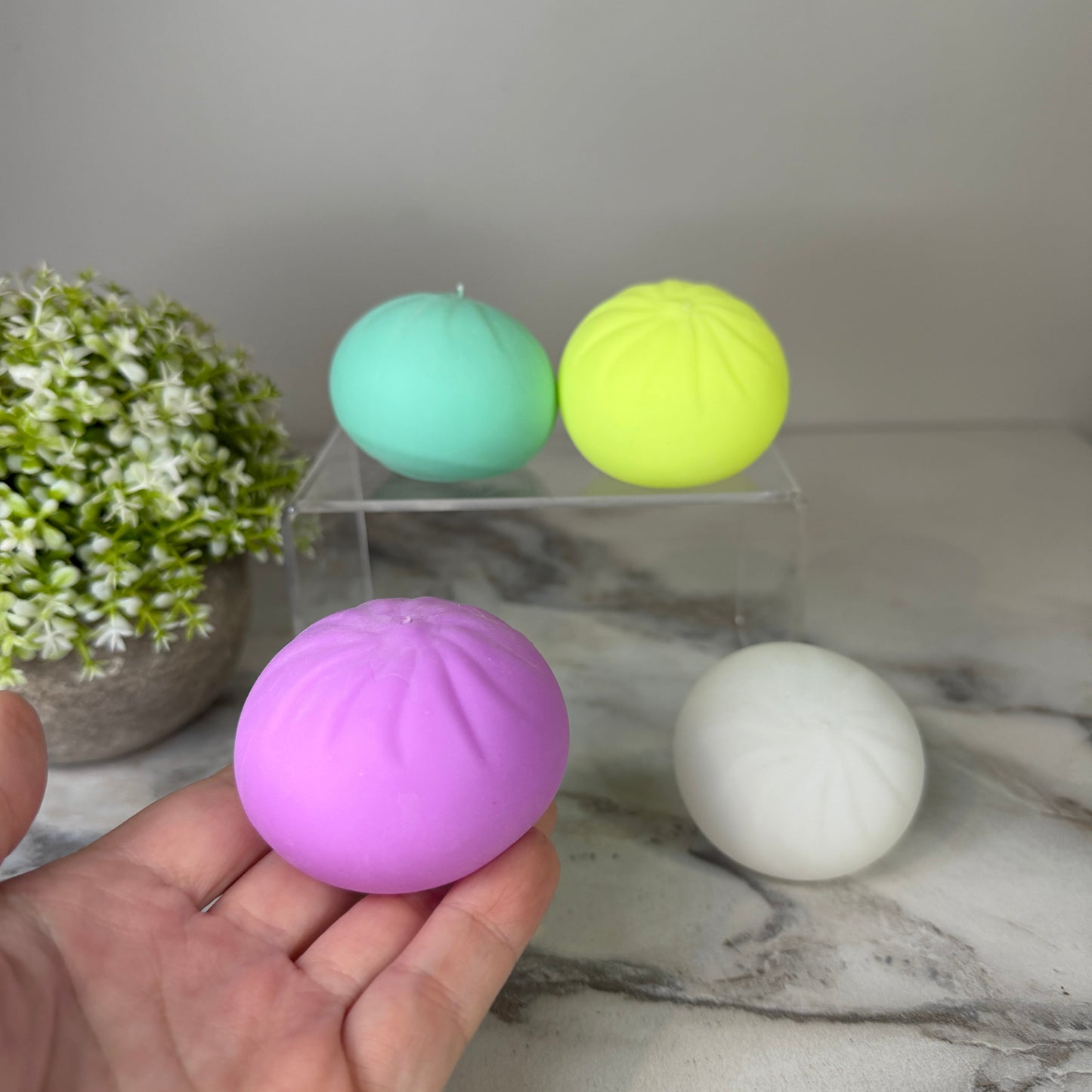 Squishy Toy - Naked Mini Dumpling, Solids