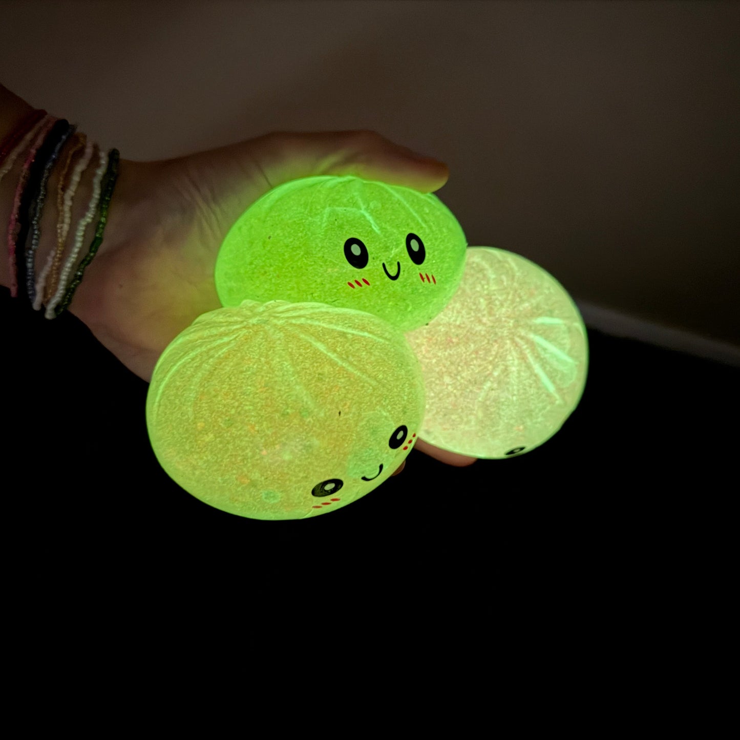 Squishy Toy - Halloween Dumpling, Glow In The Dark