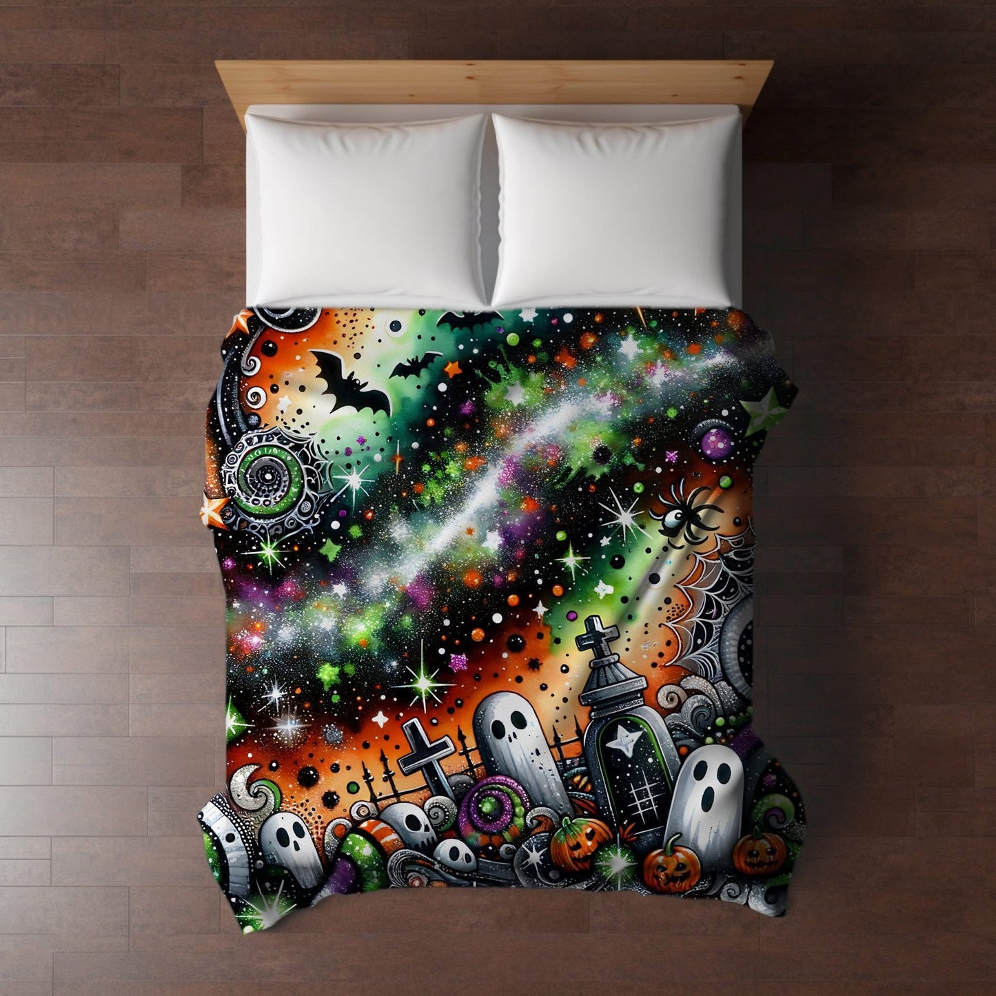 Blanket Halloween #27 - Graveyard Swirl - PREORDER ends 7/25