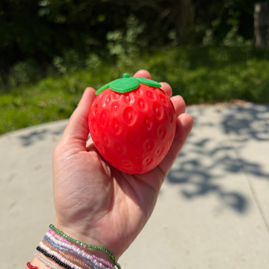 Squishy Toy - Strawberry