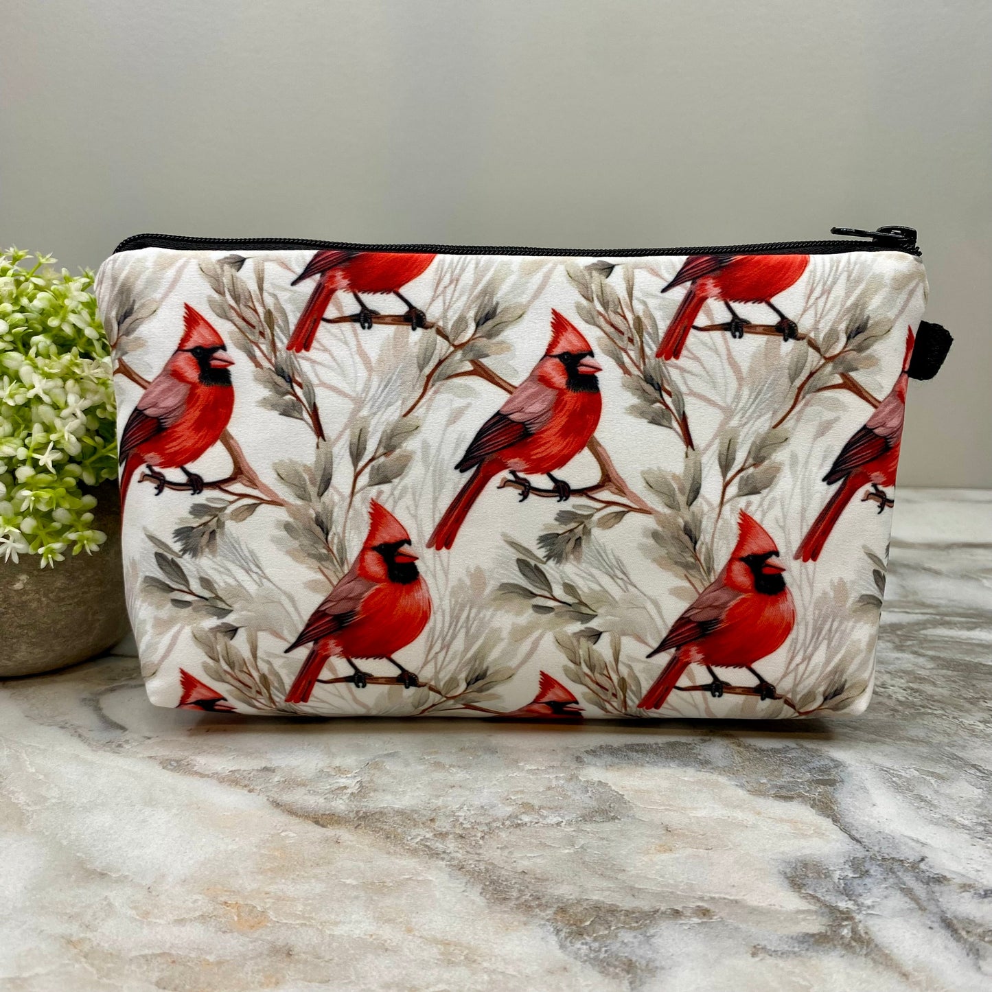 Pouch - Animal, Red Cardinal