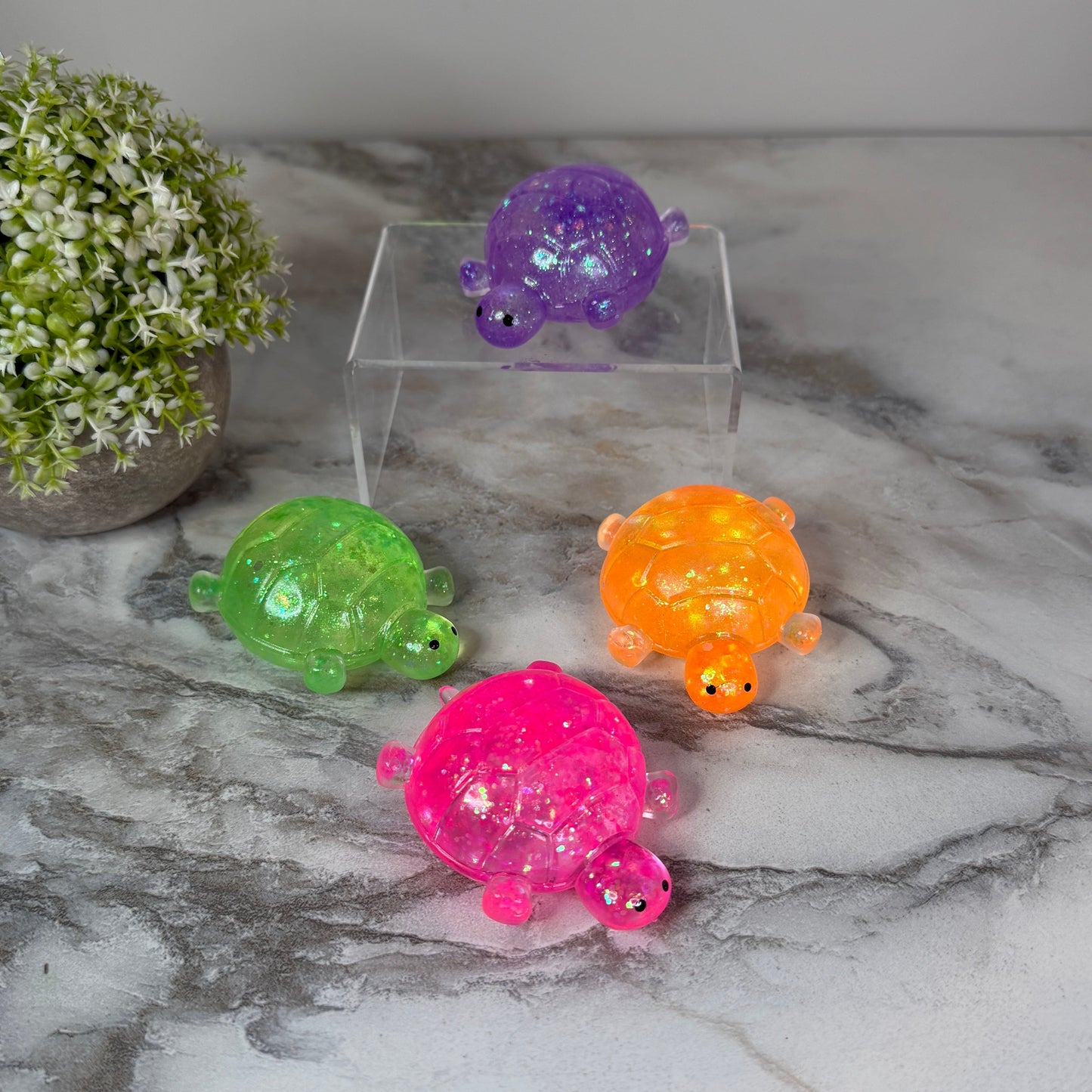 Squishy Toy - Glitter Turtle #2