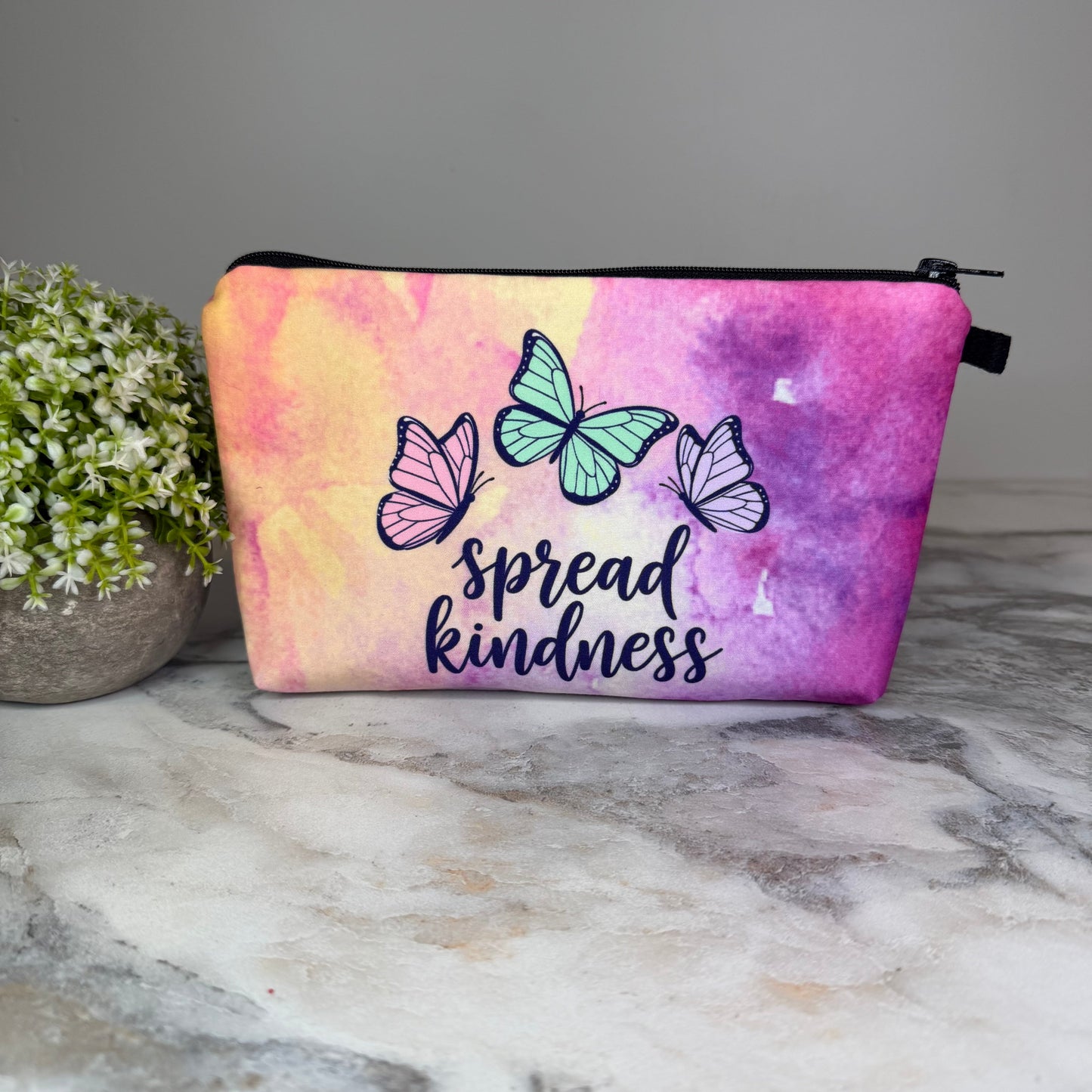 Pouch - Positive, Spread Kindness Butterfly