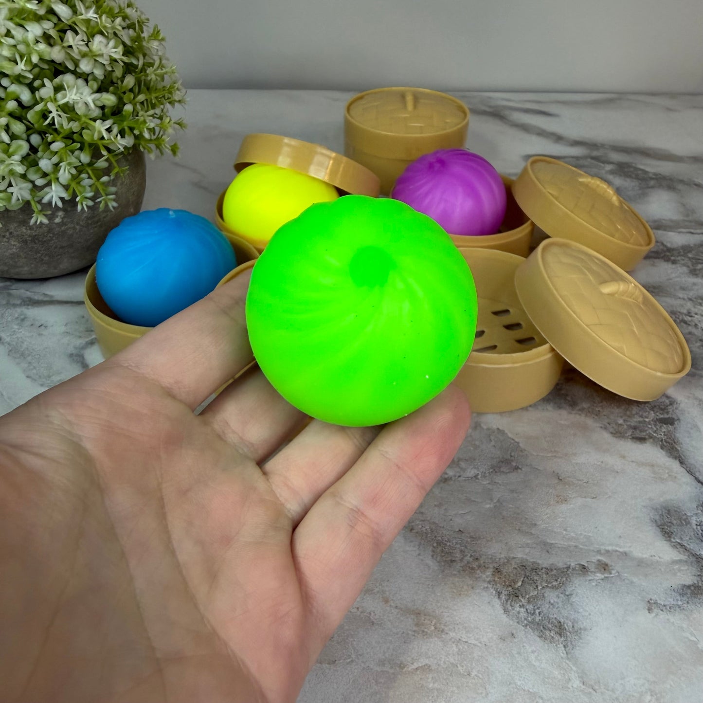 Squishy Toy - Mini Dumpling, Solids