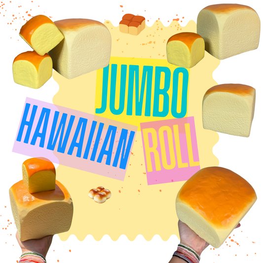 Squishy Toy - Hawaiian Roll, Jumbo