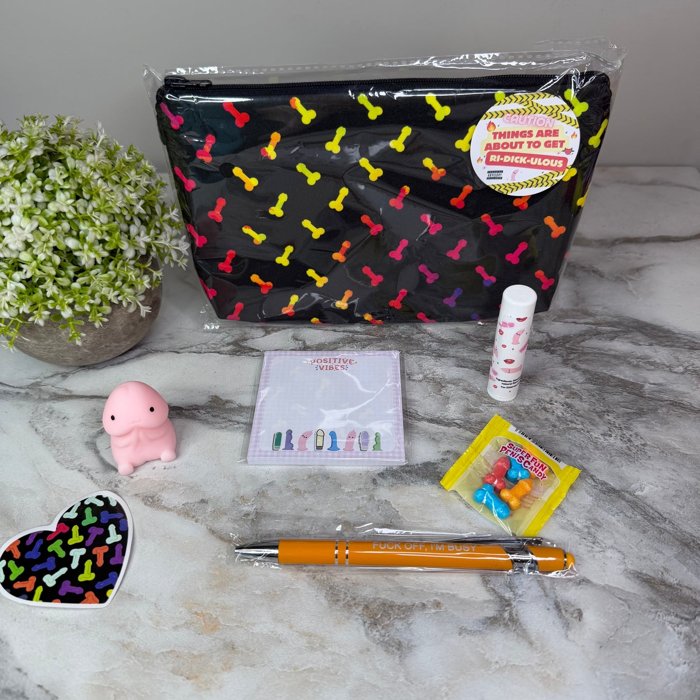 Bundled Set - Adult, Tiny Penis Rainbow #2