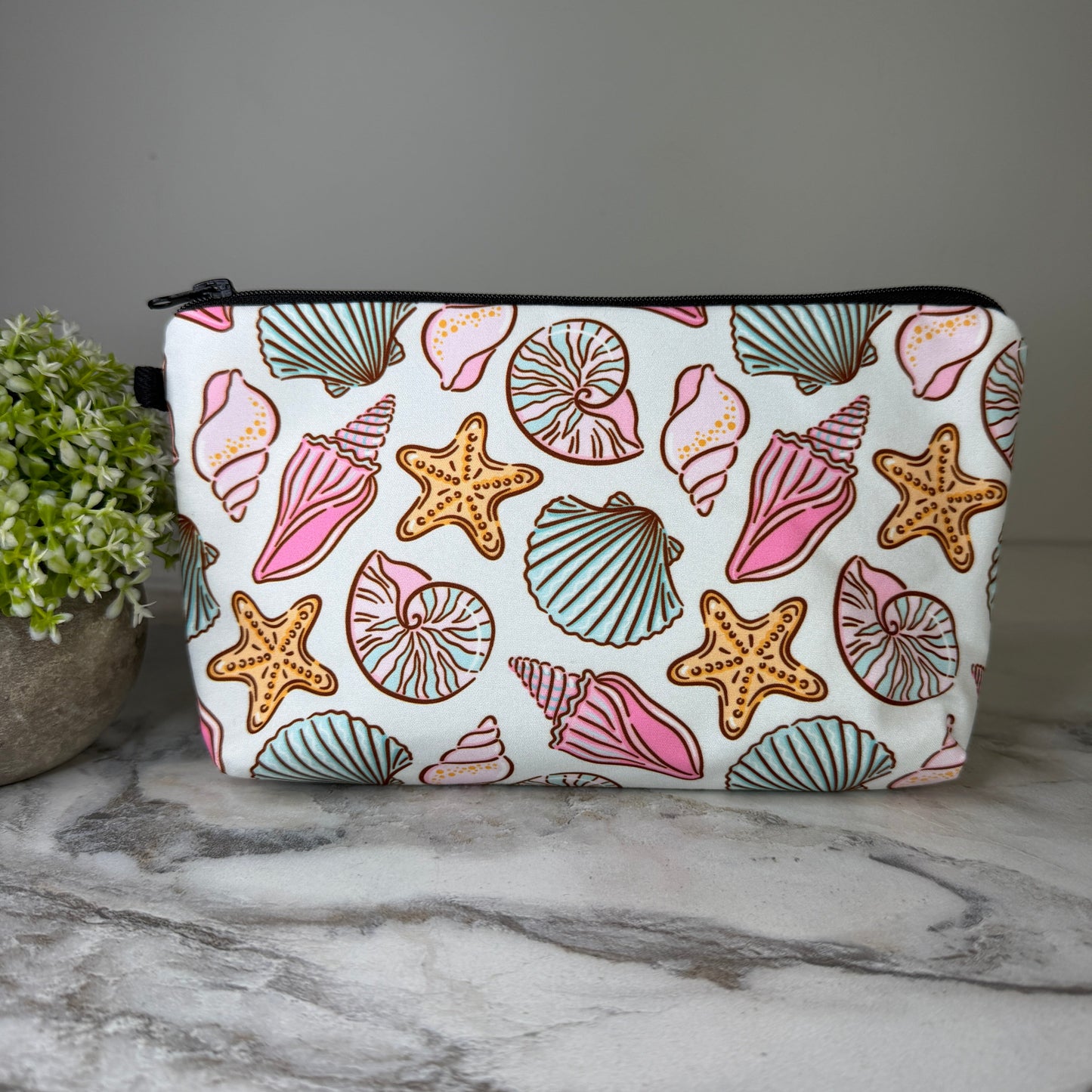 Pouch - Summer Beach Sea Shells