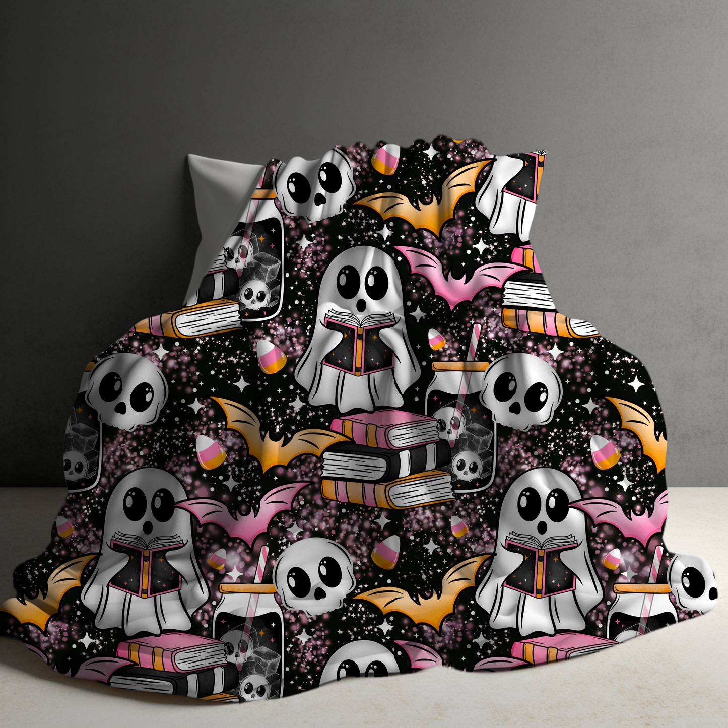 Blanket Halloween #21 - Reading Ghosts - PREORDER ends 7/25
