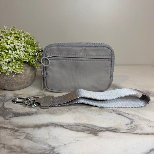 Rue - Nylon Wristlet Wallet - Grey