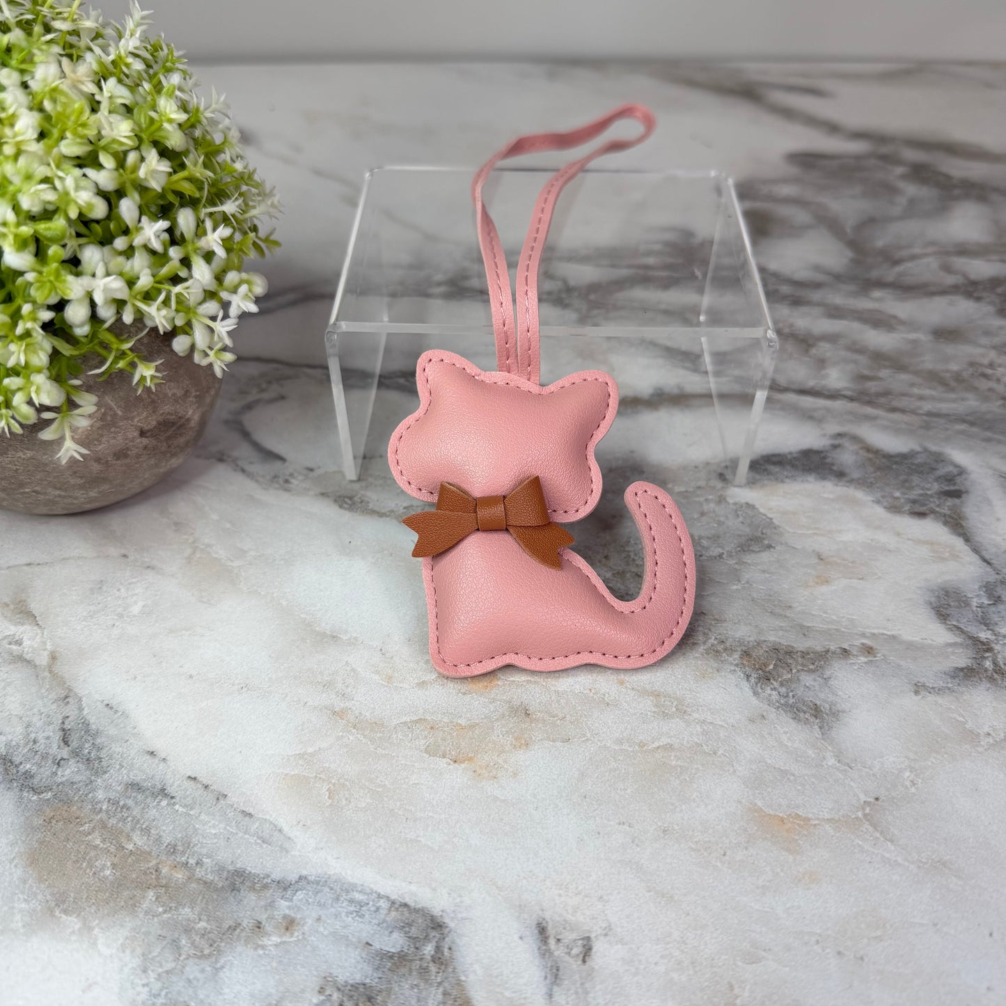 Bag Charm - Cat Bow