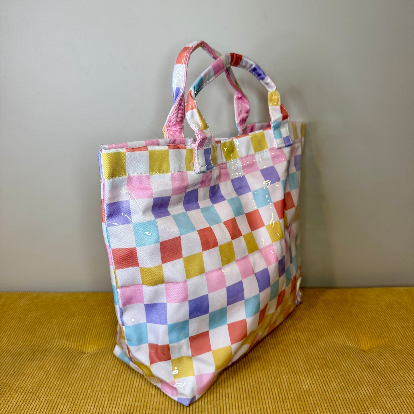 April Vinyl Tote Bag - New Designs