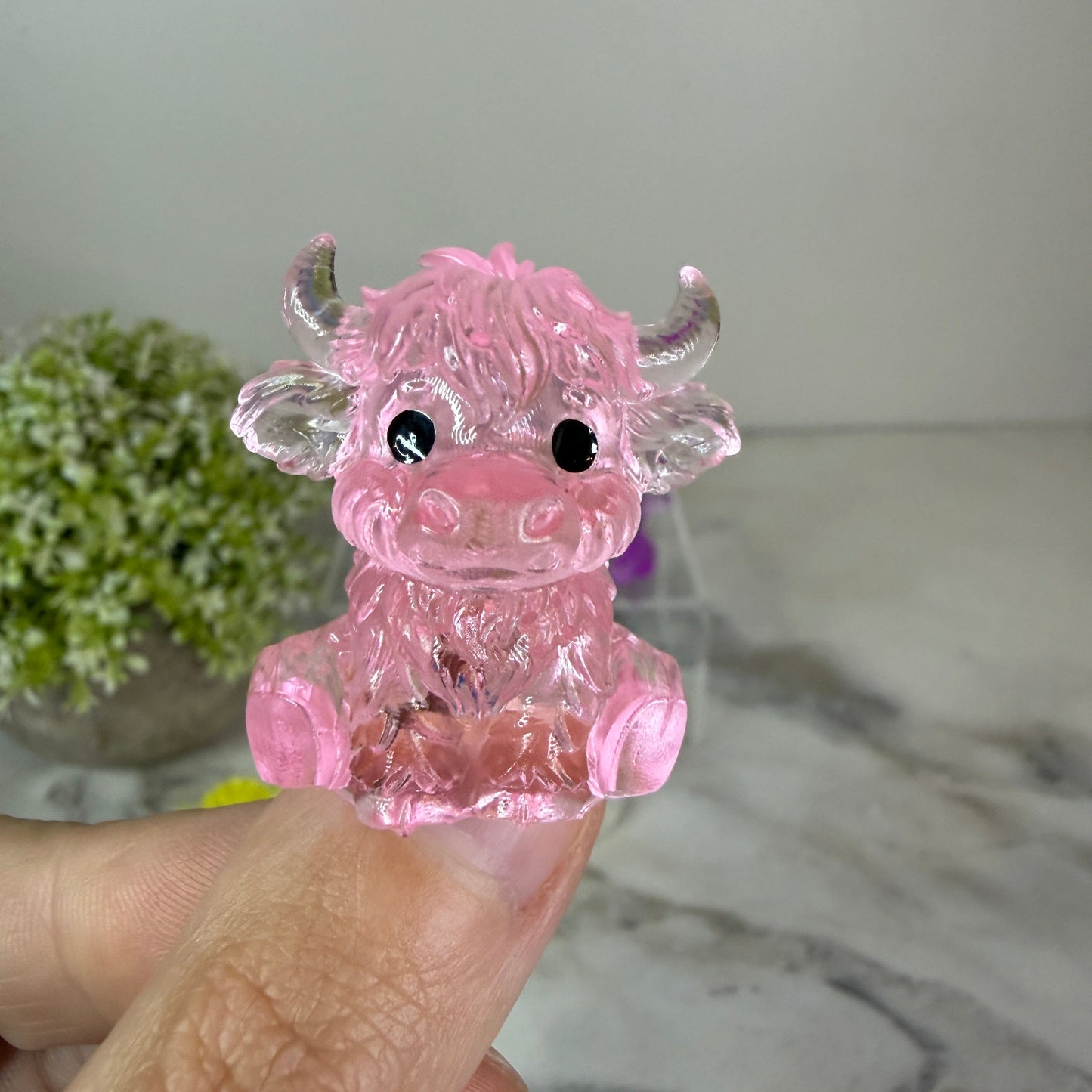 Squishy Toy - Ice Ice Highland Cow