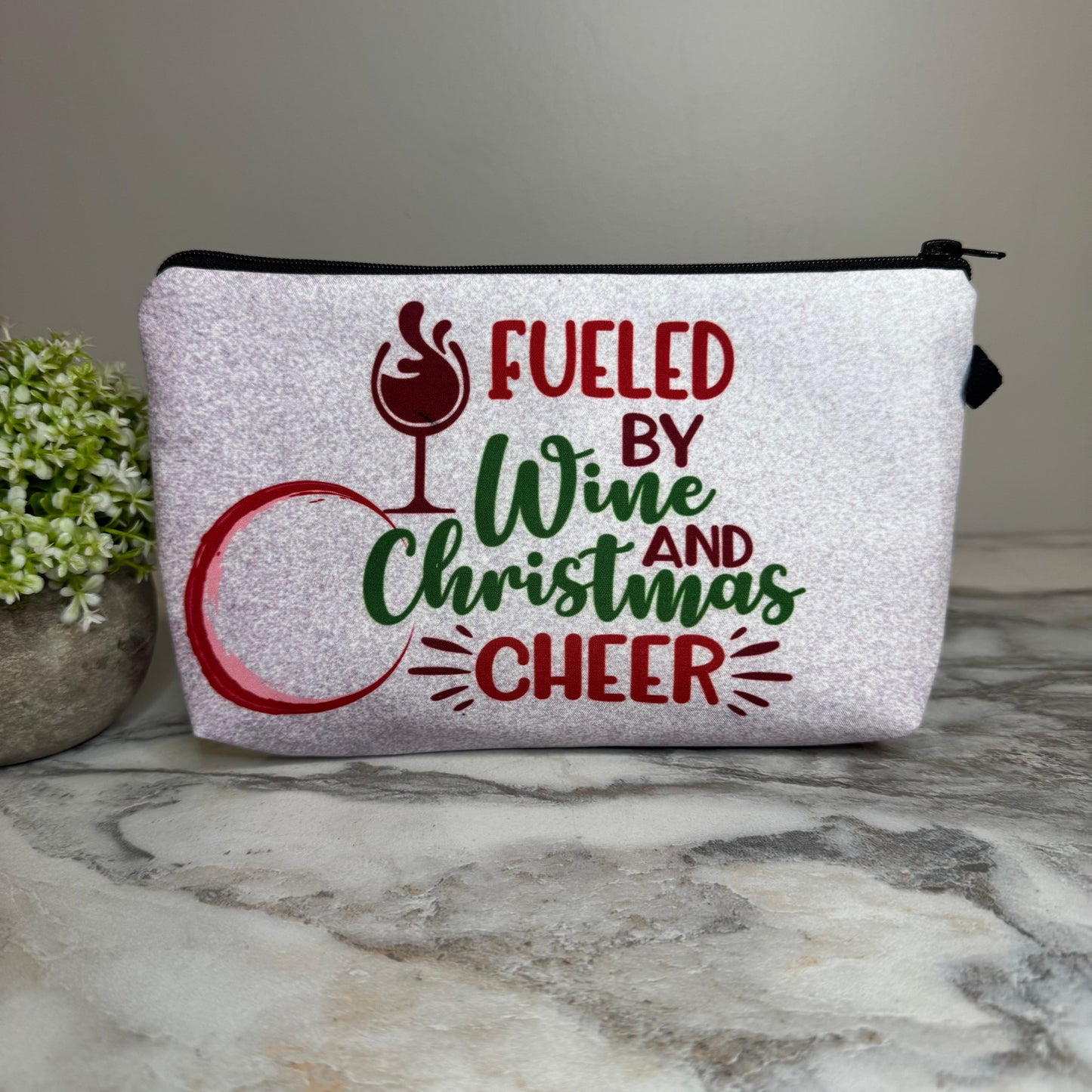 Pouch - Christmas, Fueled By Wine