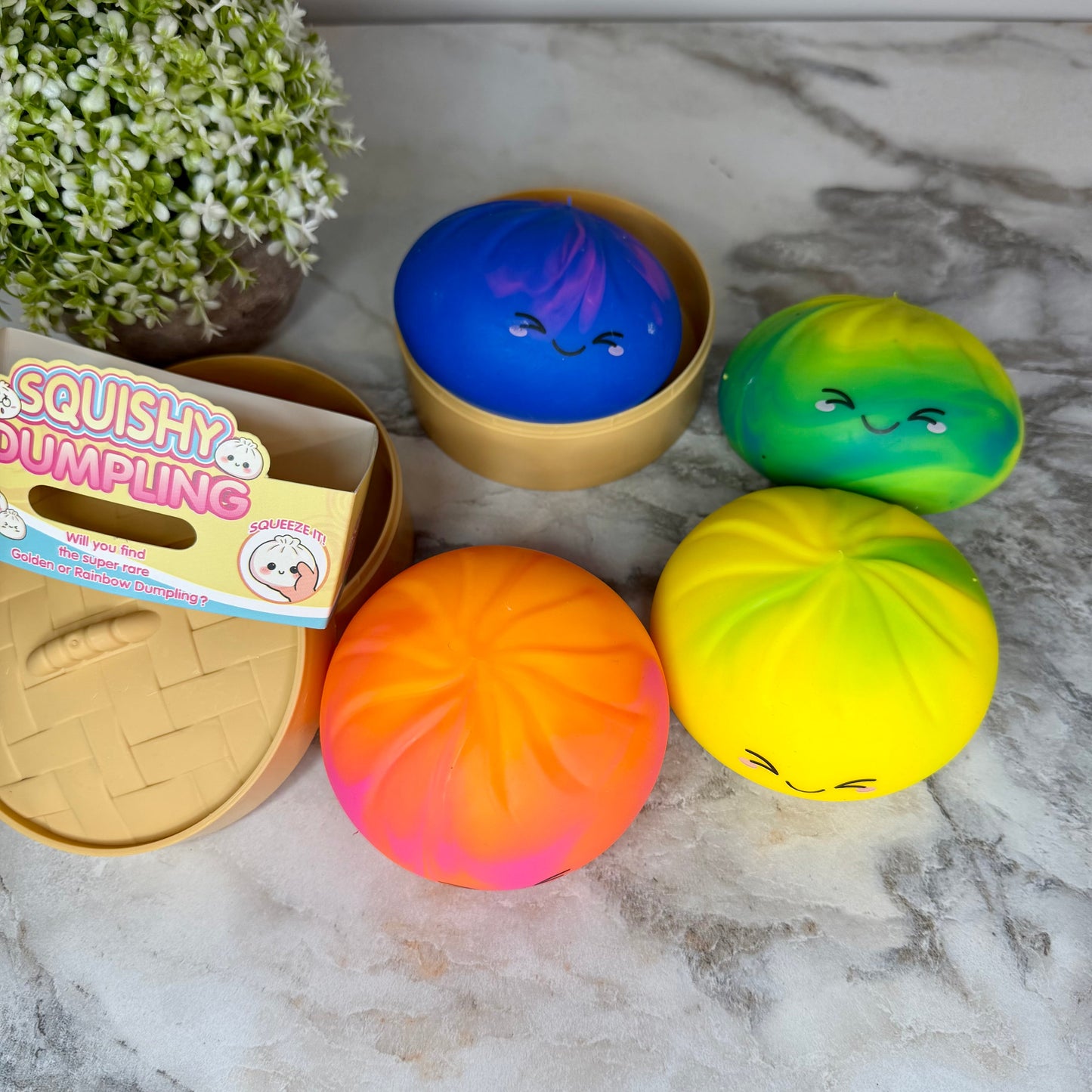 Squishy Toy - Viral Dumpling, Tie Dye