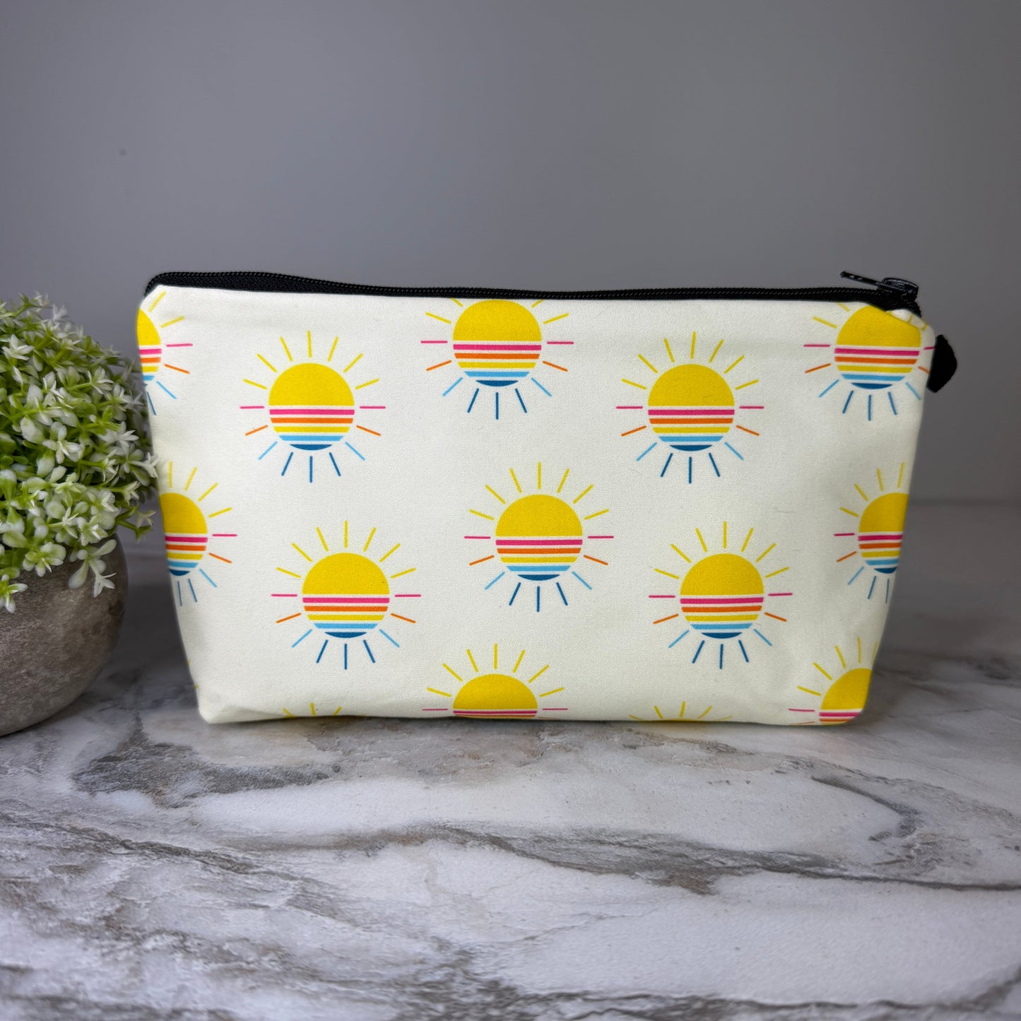 Pouch - Summer Stripe Sun