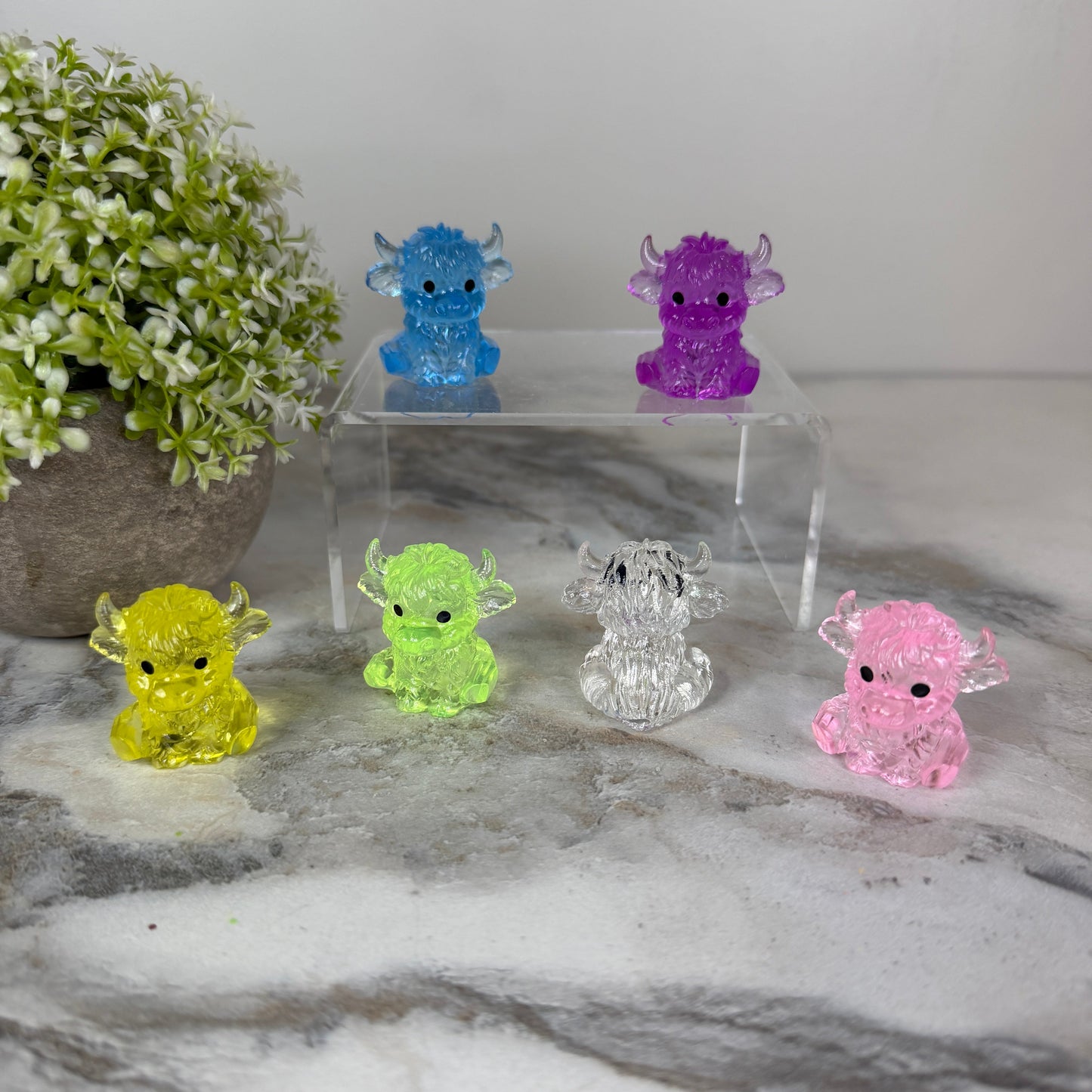 Squishy Toy - Ice Ice Highland Cow