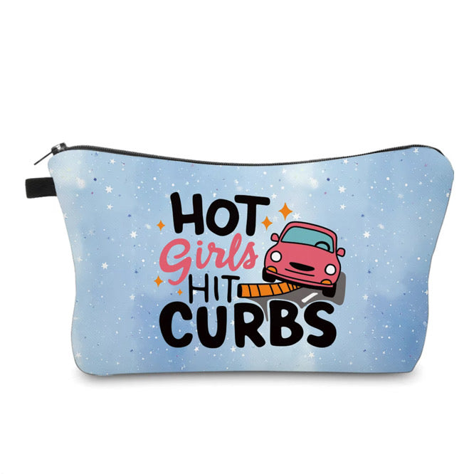 Pouch - Humor, Hot Girls Hit Curbs