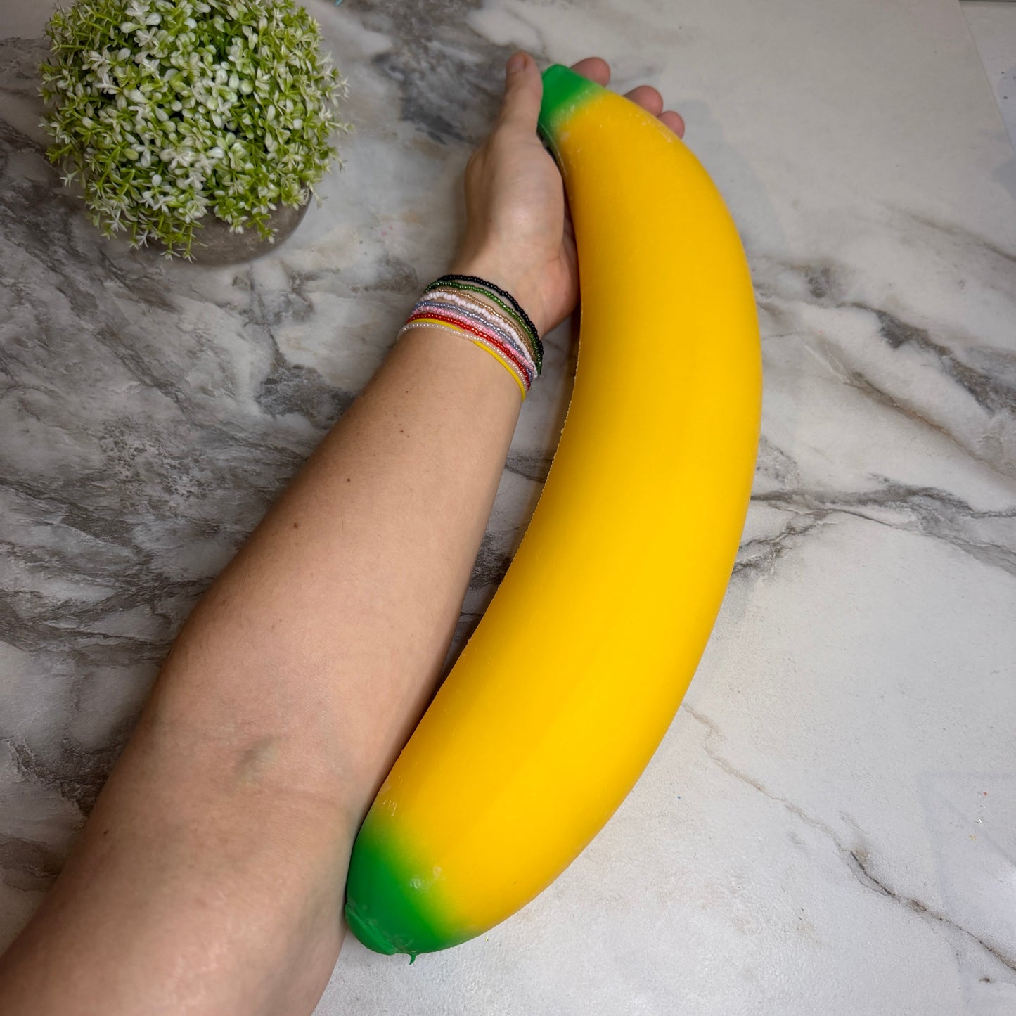 Squishy Toy - Banana, Jumbo