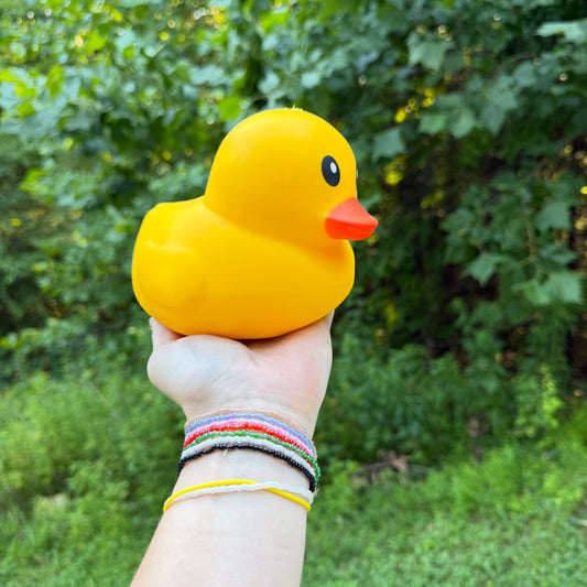 Squishy Toy - Rubber Duck, Jumbo Yellow
