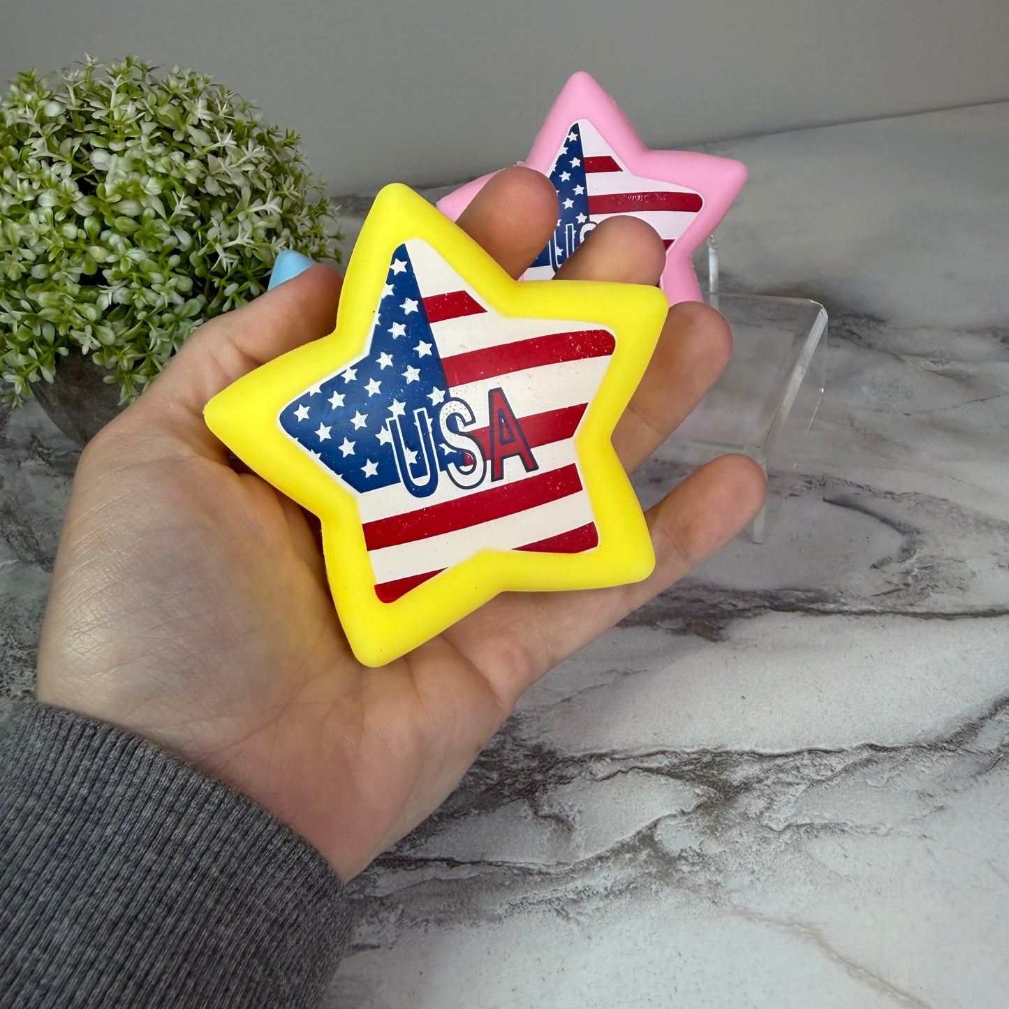 Squishy Toy - America USA Star