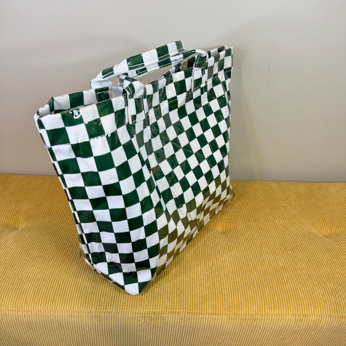 April Vinyl Tote Bag - New Designs